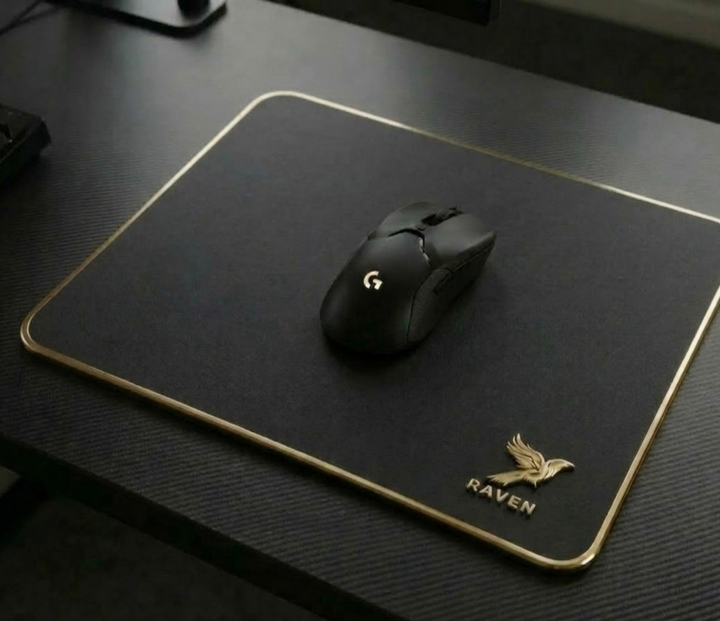 Raven - Precision Glass Mousepad